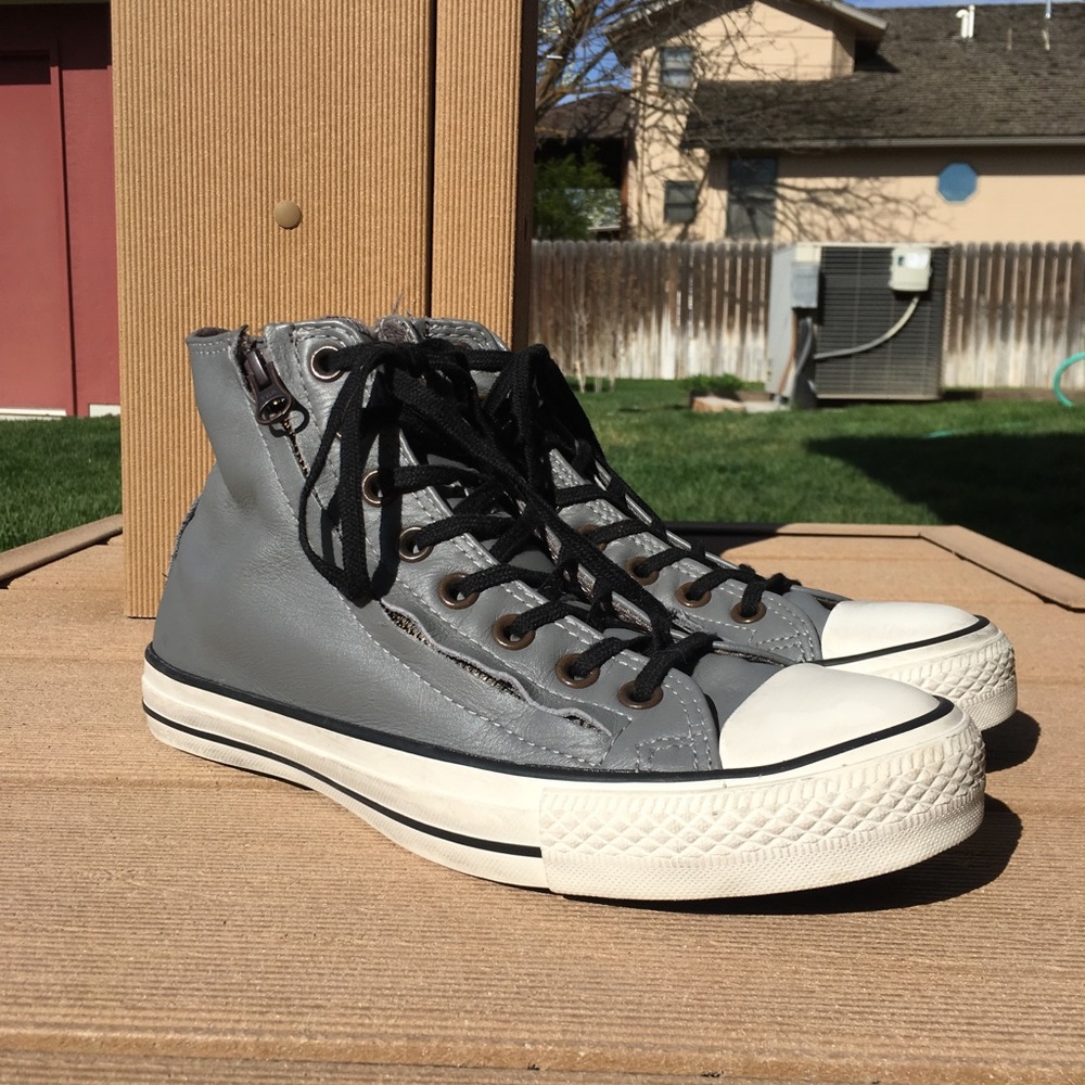 Converse Chuck Taylor DBL Zip Hi Charcoal Unisex